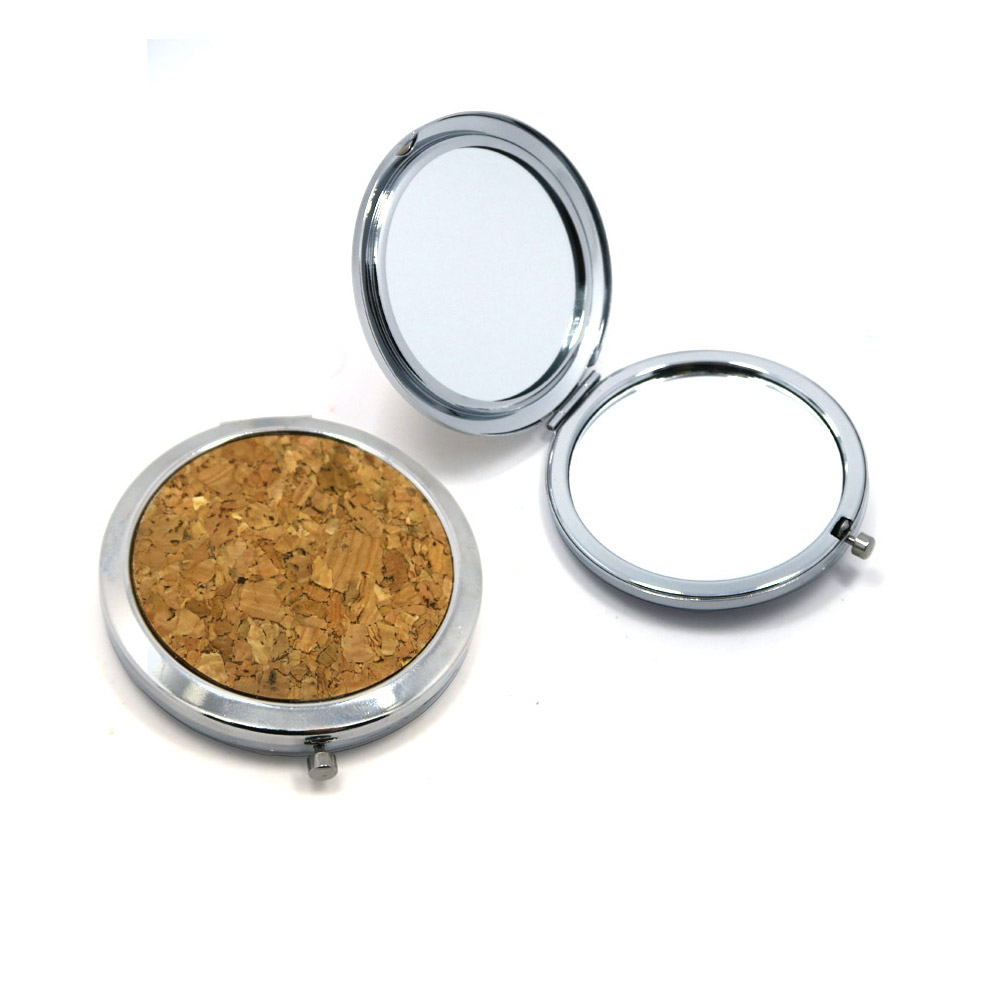 Cork Style Compact Mirrors